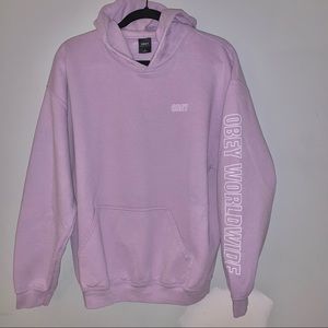 Lavender Obey Hoodie